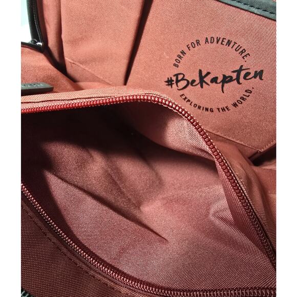 Kapten & Son Gothenburg Backpack #BE KAPTEN Black Suede & Canvas - Picture 15 of 15